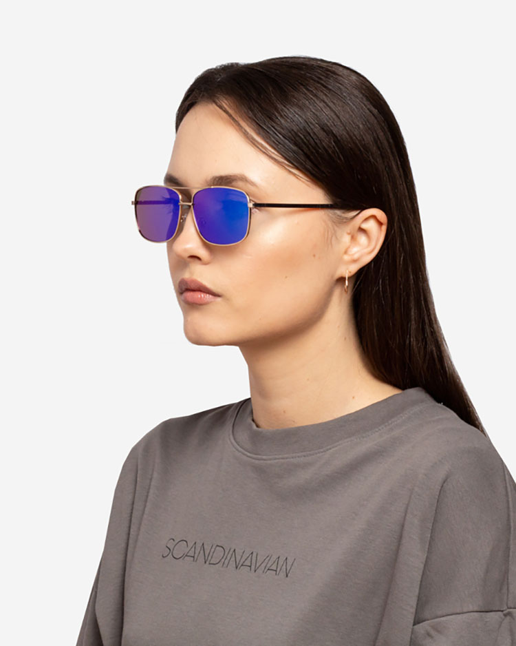 Zrkadlové slnečné okuliare Royalfashion