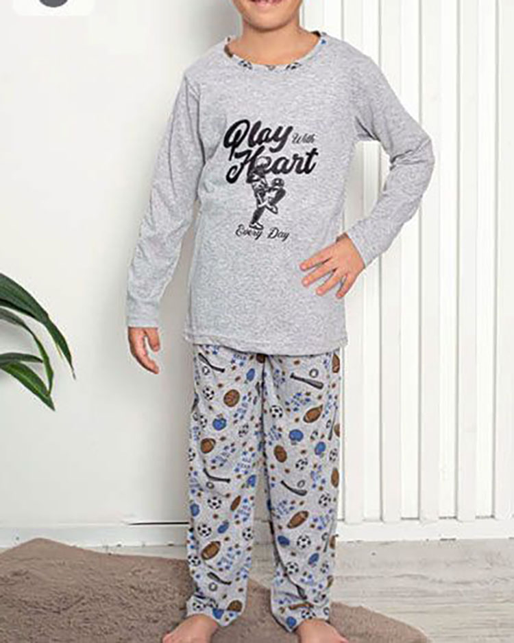 Chlapčenské pyžamo s potlačou