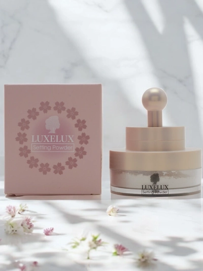 Luxelux Sypký púder s hubkou na tvár 01 13,5 g