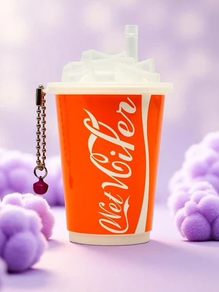 Hydratačné obrúsky v dekoratívnom kelímku v tvare zmrzliny 30 ks