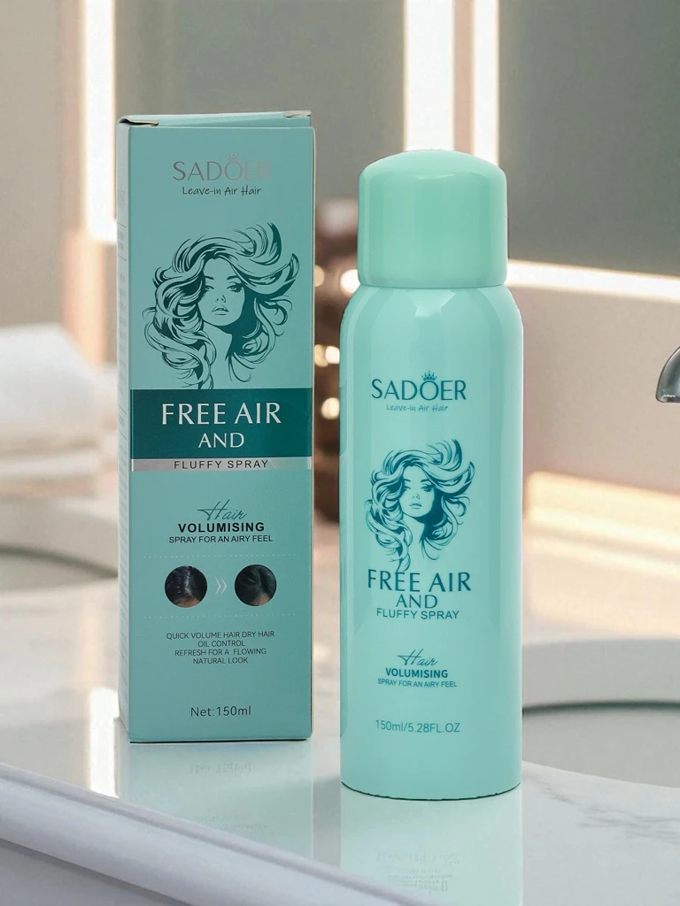 Lak na vlasy pre ľahkosť a objem