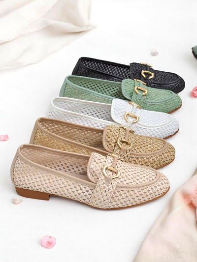 Royalfashion Dierkované dámske mokasíny Sallim