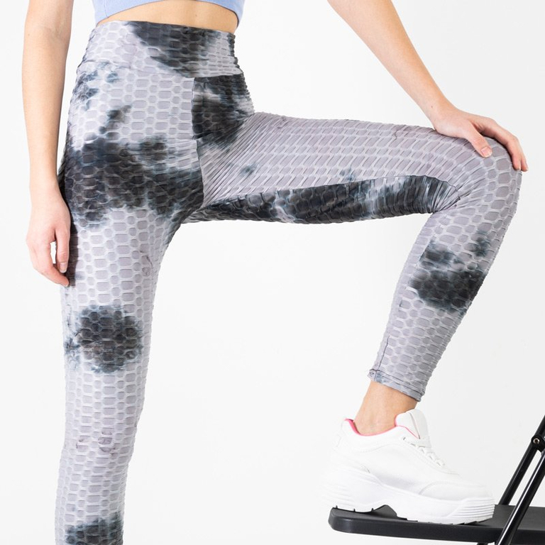 Šedé tréningové legíny - Oblečenie