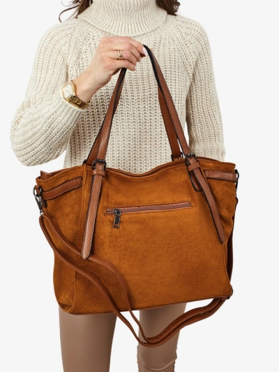 Ženska torbica shopper eko semiš Daville