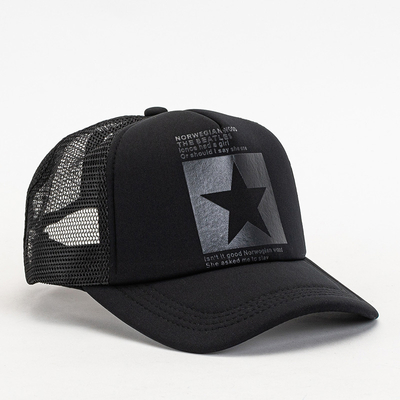 Čierna unisex šiltovka - Doplnky