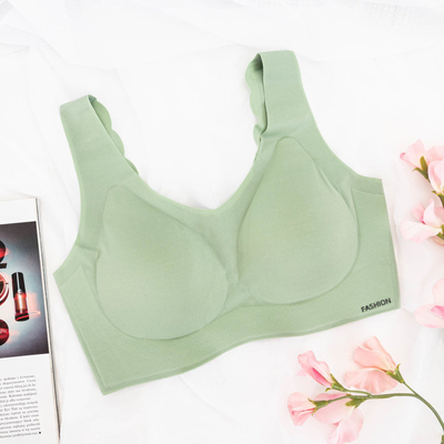 Zelená dámska športová podprsenka - spodná bielizeň