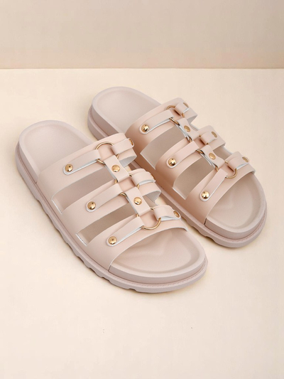 Royalfashion Ženski natikači s ploskim podplatom Aurelia Roma