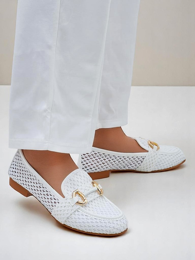 Royalfashion Dierkované dámske mokasíny Sallim