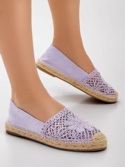 Royalfashion Dámske perforované espadrily Verela