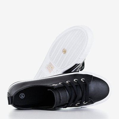 Dámske čierne tenisky Zuta - Obuv