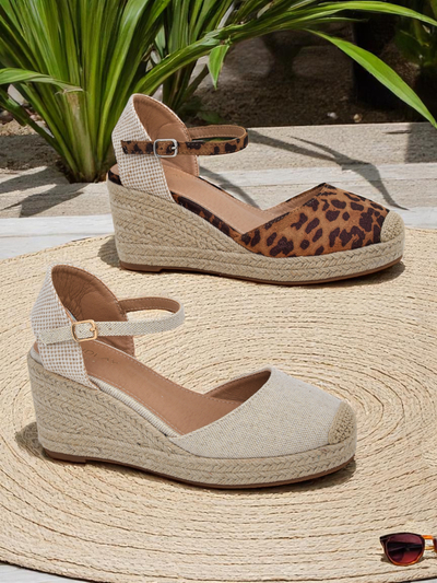 Aurelia Leopard Polne Pete Royalfashion ženski eko usnje camel