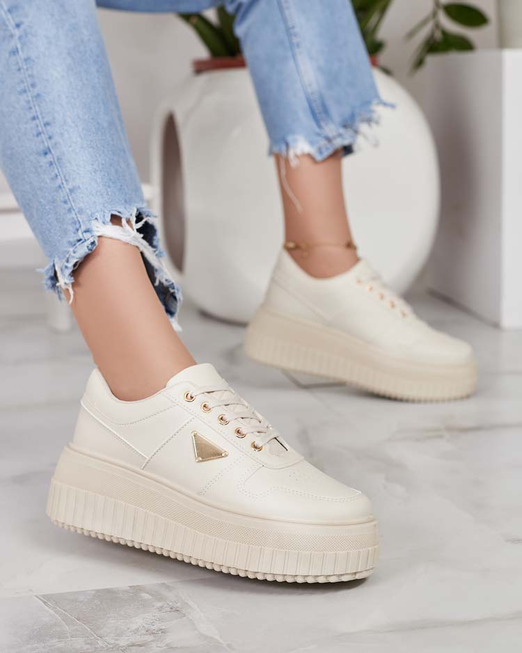 Royalfashion Dámske tenisky na platforme Aseldas