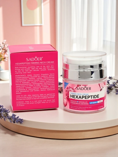 Sadoer Neptunia Hexapeptide Collagen Retinol Lifting Krema do Szyi 50ml
