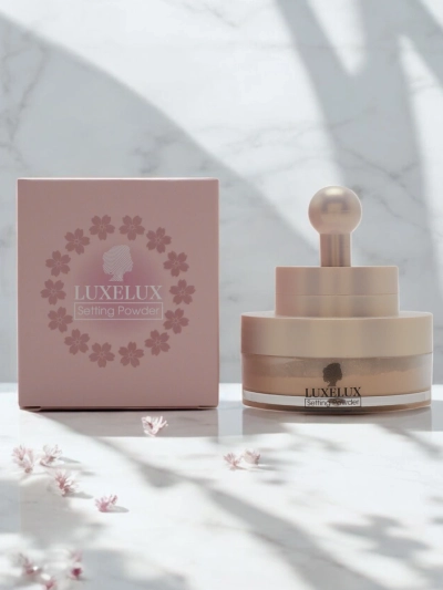 Luxelux Sypký púder s hubkou na tvár 02 13,5 g