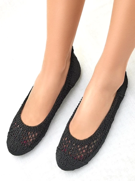 Royalfashion Dámske perforované baleríny Annete