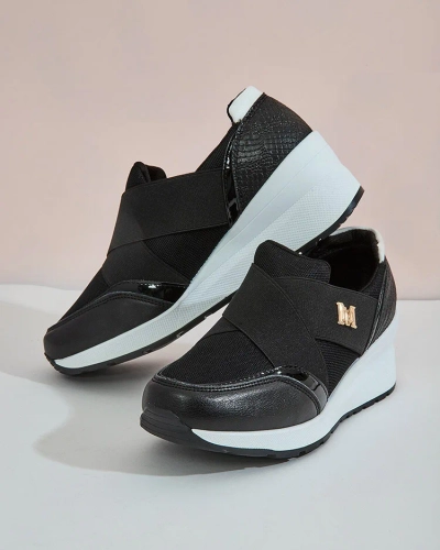 Royalfashion Dámske športové tenisky na opätku Benntas