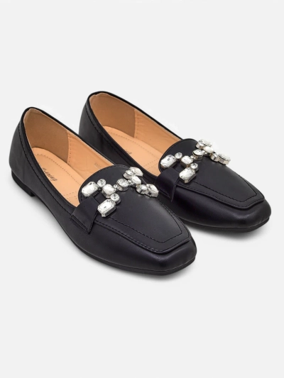 Royalfashion Dámske mokasíny s kamienkami Lecilla