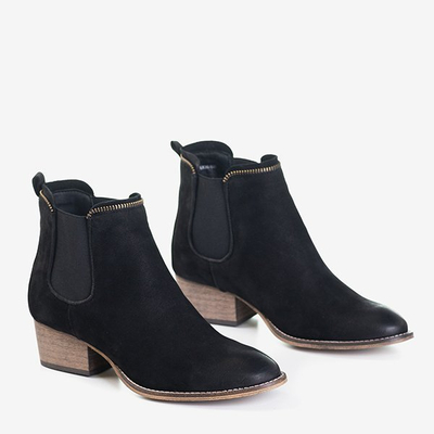 Čierne ploché topánky Betha - Topánky