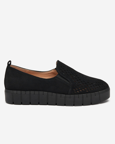 Dámske čierne prelamované topánky Ihalmi - Obuv