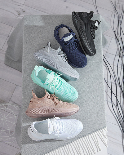 Dámska športová obuv, látková, tmavomodrá Ltoti- Topánky