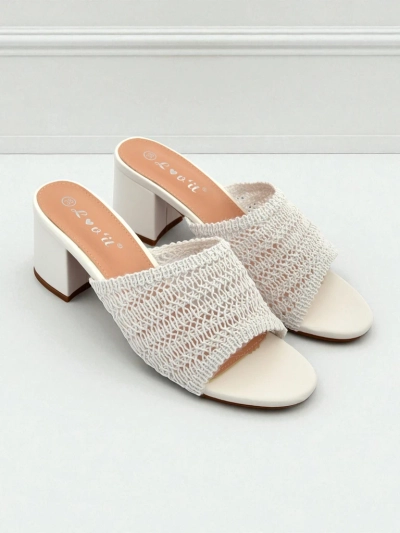 Royalfashion Ženski natikači s peto Sole Bloom