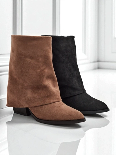 Botki damskie Moon Whisper z zabudowaną cholewką