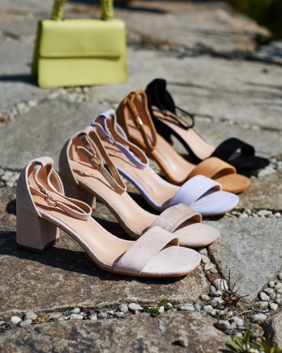 Royalfashion Béžové dámske sandále Kulcad post