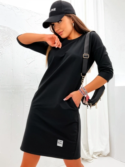 Royalfashion Dámske mini šaty z látky