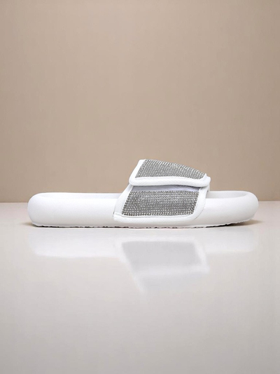 Royalfashion Ženski natikači s ploskim podplatom Sparkle Step