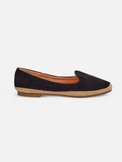 Royalfashion Dámske espadrilky z eco semišu Emmeno