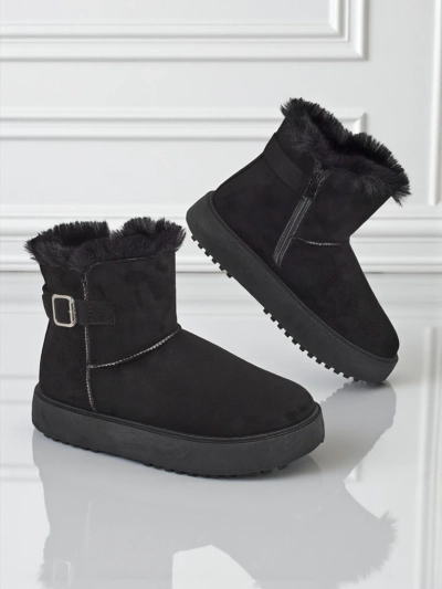 Royalfashion Kratki ženski škornji a'la za sneg Winter Crest