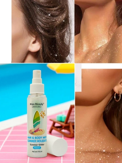 Summer Spray – Tekutý rozjasňovač na vlasy a telo Broskyňa