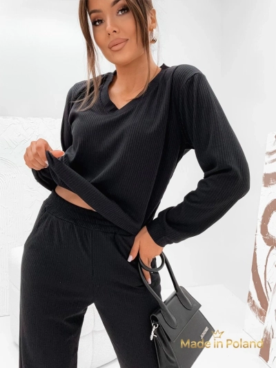 Bombažen ženski komplet puloverja Shadow Line