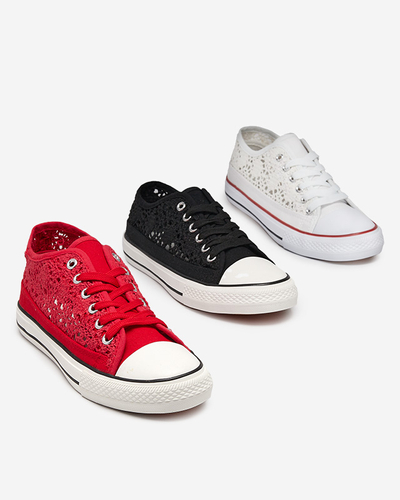 Čierne dámske prelamované tenisky Tareni - Obuv