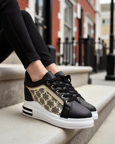 Royalfashion Dámske športové topánky s ukrytou platformou Jesioo