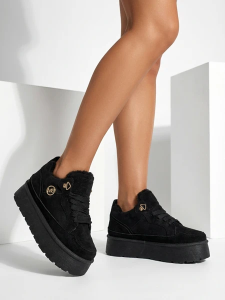 Royalfashion Dámske zateplené tenisky Zoovi