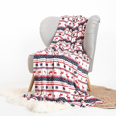 Vianočný prehoz na posteľ 160x200- Deky