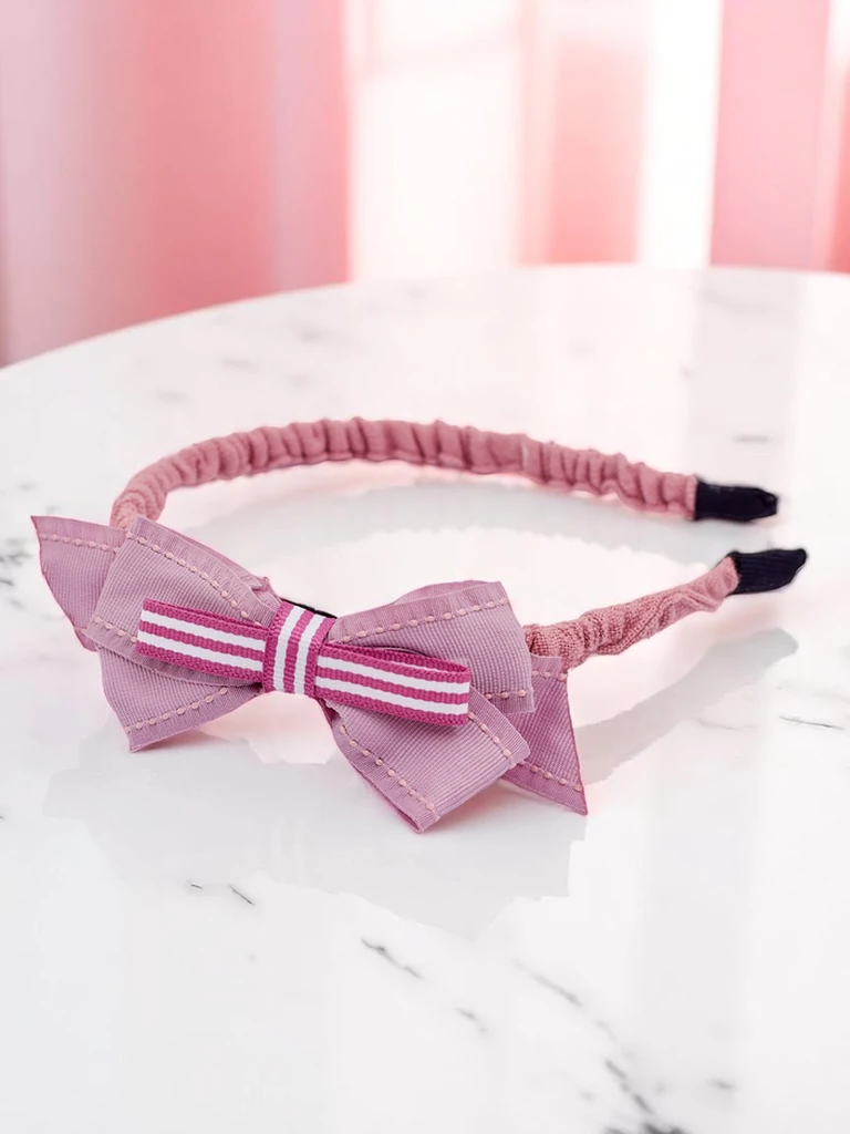 Royalfashion Detská čelenka s mašľou Sweet Bow