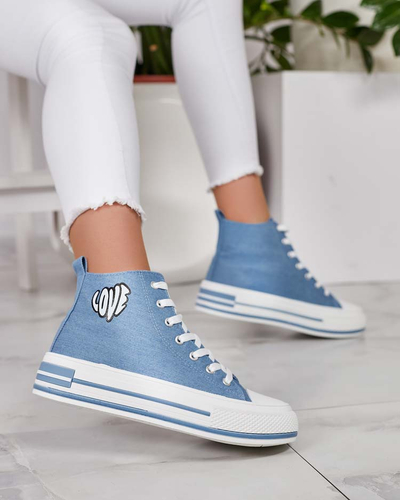 Royalfashion Dámske športové tenisky s potlačou