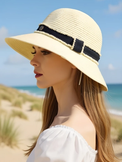 Royalfashion Dámsky slamený klobúk Sunny Meadow