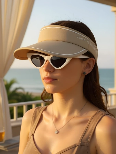 Royalfashion slnečný šilt Slnečná ochrana