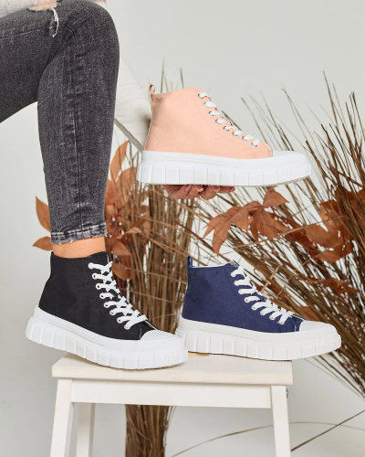 Royalfashion Powder Dámske vysoké tenisky Ates Sneakers