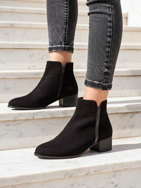 Botki Amicus Nero Elegante za Jesen in Zimo