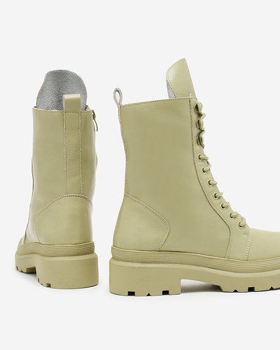 Royalfashion Dámske bagger čižmy z ekokože Vederme