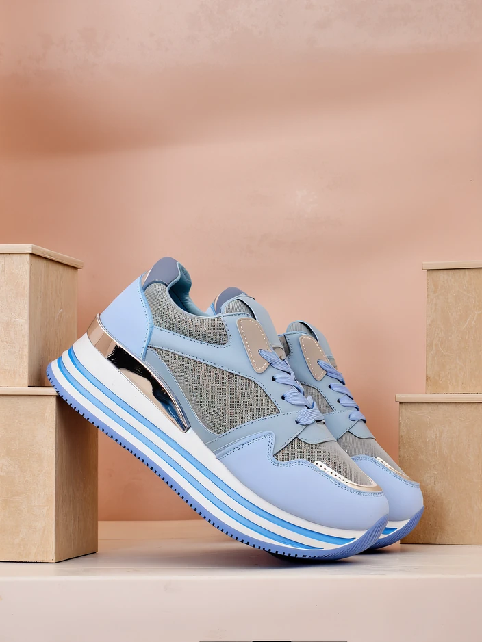 Royalfashion Dámske platformové športové tenisky Erixo