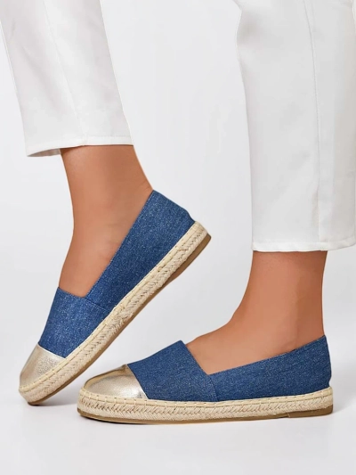 Royalfashion Dámske espadrilky a'la denim Anerta