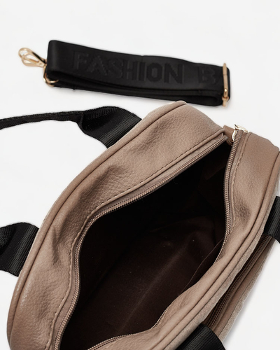 Dámska malá kabelka Royalfashion v hnedej farbe