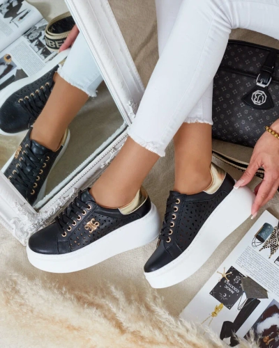 Royalfashion Dámske športové ažurové tenisky Jovixi