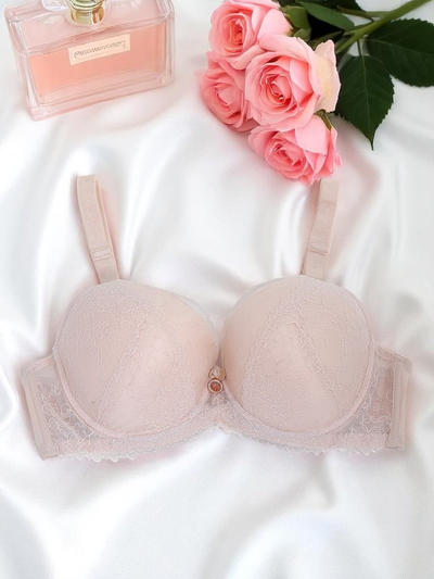Royalfashion Dámska push-up podprsenka s čipkou Coco Lift
