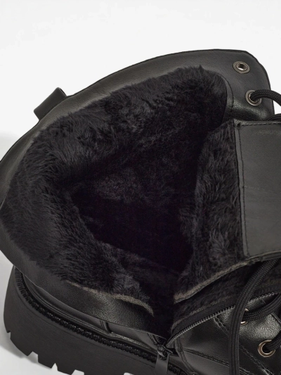 Ženski gležnarji v stilu delavskih škornjev Sorevine